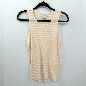 CABI striped racerback soft stretchy woman's tank.  XS